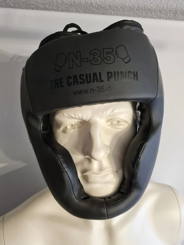 Kopfschutz boxen black - n-35,