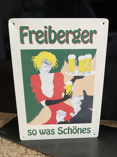 Freiberger blechschild bier - freiberger,