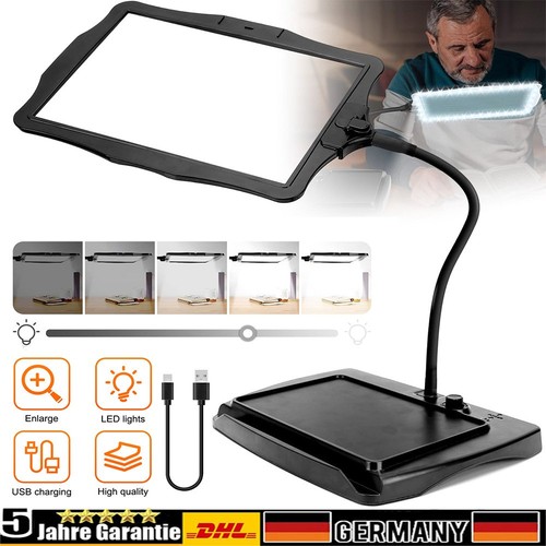 Lupe mit licht und - 2-in-1,