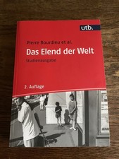 Pierre Bourdieu et al.  " DAS ELEND DER WELT " 2. Auflage utb Verlag