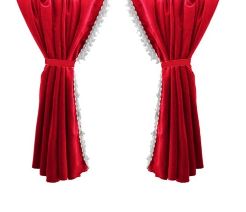 Samt rot links rechts - samt,
