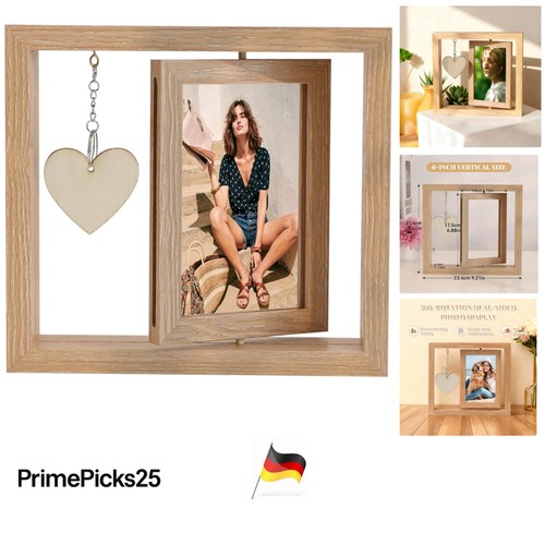 Holz drehbarer bilderrahmen - drehbarer,