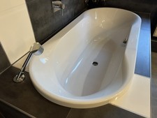 Hoesch SPECTRA Oval Badewanne 180x80x47cm weiß