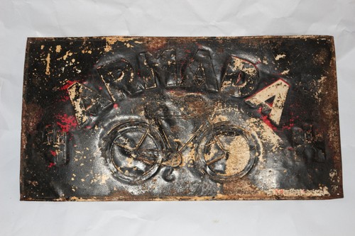 Uraltes blechschild armada - uraltes,