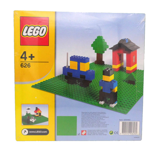 Lego grundplatte grün 626 - ,