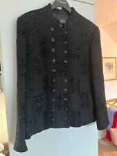 Jacke von Tuzzi | Farbe Schwarz mit eingearbeiteter Glanzstruktur