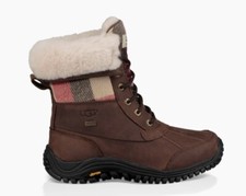 UGG Adirondack II Plaid BRAUN