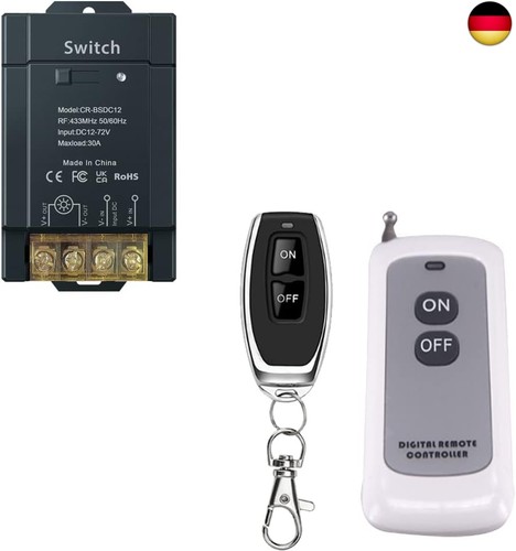 Fernbedienung schalter 12v - fernbedienung,