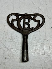 Aufzugsschlüssel Badische Uhrenfabrik original Regulator Wanduhr 