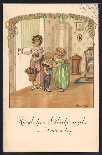 Künstler pauli ebner - ebner:, drei