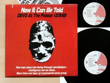 Devo - Now It Can Be Told, At The Palace 1988 2x LP US Enigma ETCHED + OIS Mint