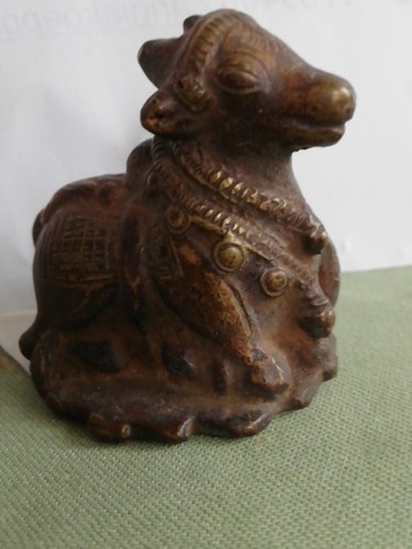 Antike nandi statue bronze - nandi,