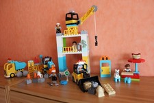 LEGO DUPLO 10933 Große Baustelle mit Licht und Ton komplett und gereinigt