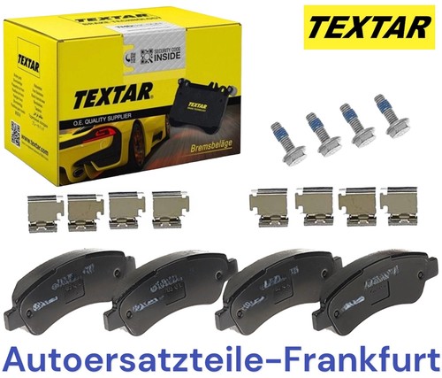 Textar bremsbeläge hinten - textar,