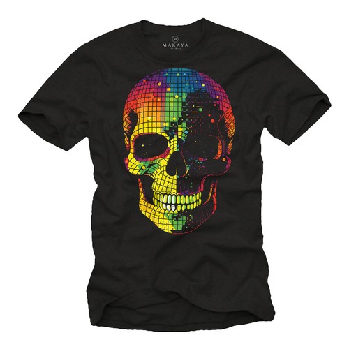 Totenkopf shirt herren disco - herren,
