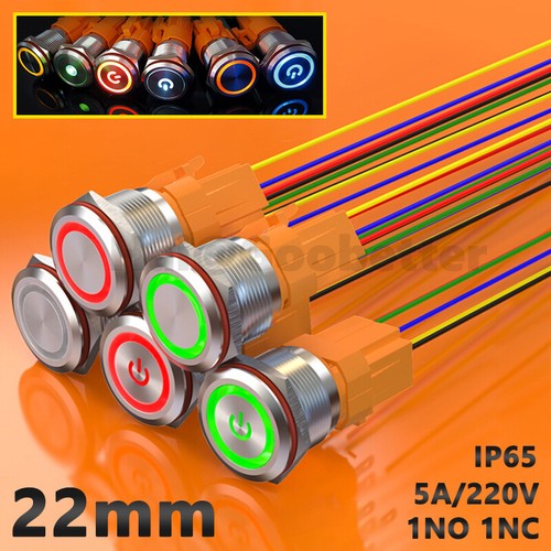 22mm metall drucktaster - 22mm,