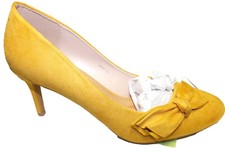 Pumps  Damenpumps Gelb mit
