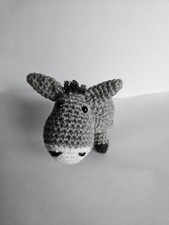 Esel Häkelfigur Handarbeit