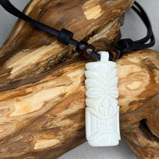 Tiki Leder Halskette