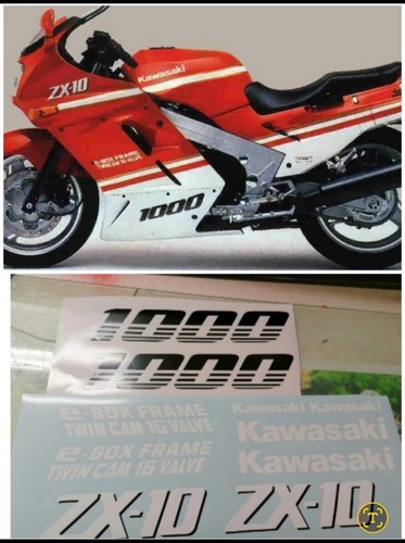 Kit pegatinas kawasaki - pegatinas, zx