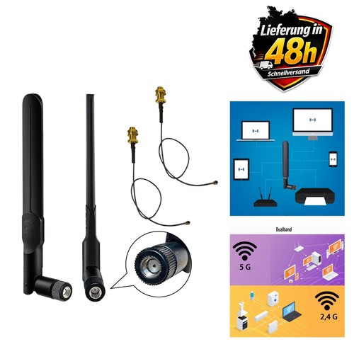 Wlan antenne dbi sma - dbi, rp-sma