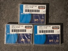 3x Sony DG90M DDS Data Cartridge – NEU & versiegelt,  3x Stück