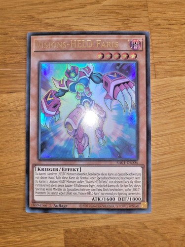 Yugioh visions held faris - visions,