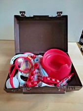 ?? Arztkoffer für Kinder: "Doktor spielen" 9-teilig. Kinderarztkoffer - 1970er