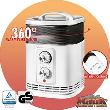 Mauk 360° Heizlüfter Keramik