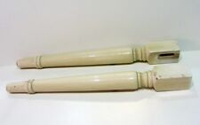 Couchfüße Konisch Sofafüße Holzbeine Möbelfüße Tischbeine Holzfüße H. 44,5 cm