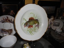 KPM Berlin Speiseteller Jugendstil farbig staffiert um 1900