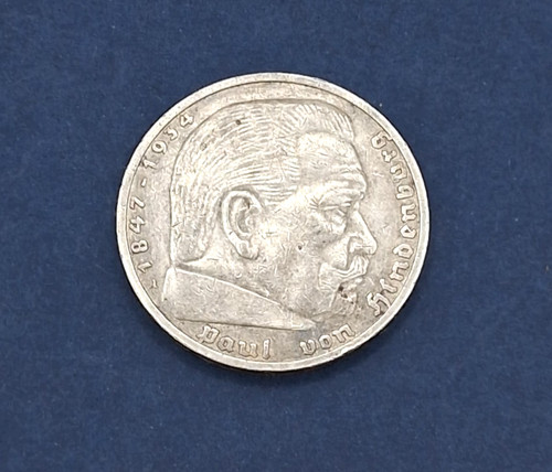 Reichsmark paul v - 5,