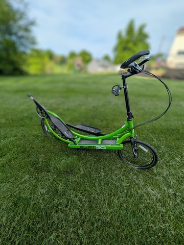Elliptigo recumbent bike green - elliptigo,