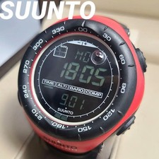 SUUNTO VECTOR Armbanduhr Rot Kautschukband Outdoor Digital Modell Vector