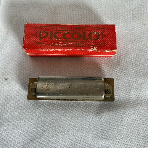 Hohner mundharmonika piccolo - mundharmonika,