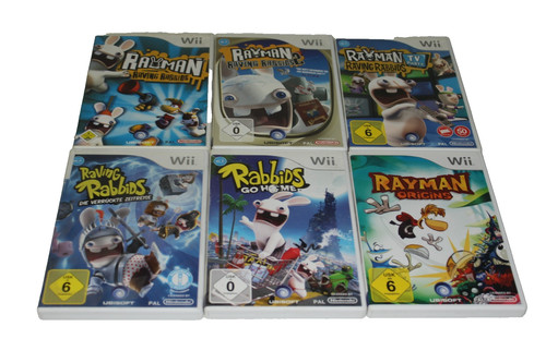 Rayman raving rabbids - raving, rabbids+rabbids