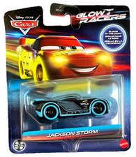 Cars Jackson Storm Glow Racers Kinder Modellauto Spielzeug Disney 1:55 Pixar OVP