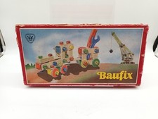 Brettspiel - Baufix - Holzbaukasten - Wammetsberger Bauspiele - 50/60er 