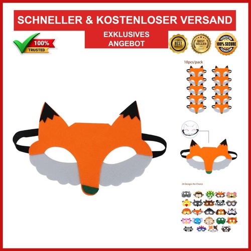 Stück tiermasken für - 10,