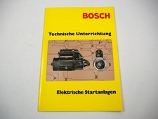 Bosch Elektrische Startanlagen