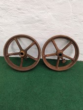2 Stk. Eisenräder