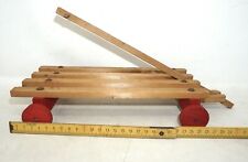 Handwagen für Puppe für Kinder Puppenhandwagen Holz Spielzeug  DDR