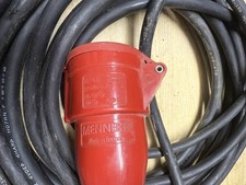 380 Volt Verlängerungskabel mit CER  Stecker und Kupplung. 3X16A