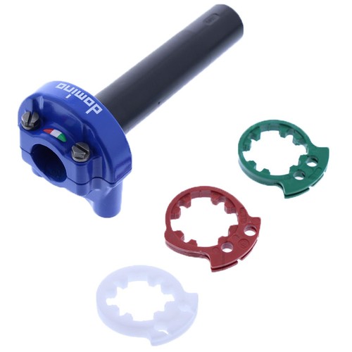 Domino motorrad gasgriff - motorrad, blau