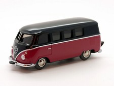 Schuco Micro-Racer VW T1 Bus rot-schwarz # 450197400
