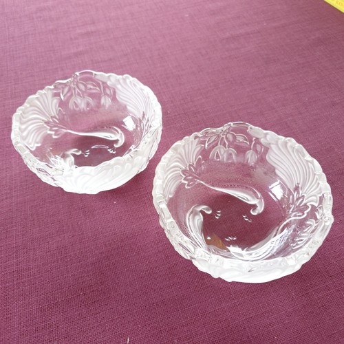 Vintage glasschalen - 2, x