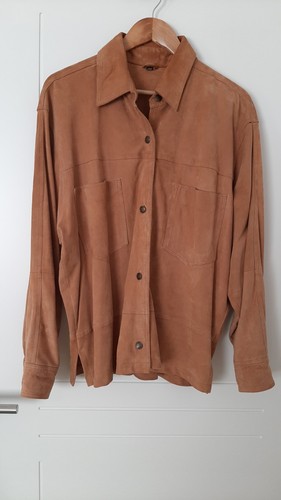Damen leder hemd 42 - damen,