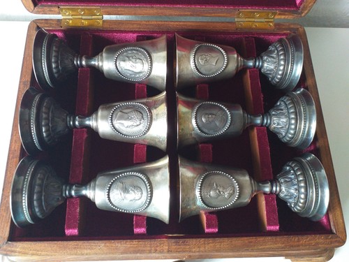 Russische silber kelche innen - russische,