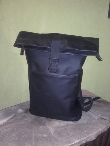 Rucksack rolltop kunstleder - rolltop, +