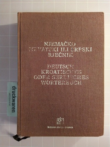 Deutsch kroatisches oder - deutsch-kroatisches,
